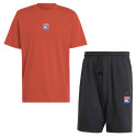 Teeshirt rouge et short noir adidas homme