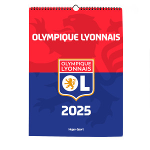 Calendrier Mural Équipes OL 2025