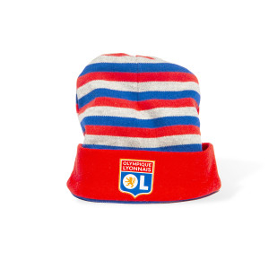 Baby Boy Slippers and Beanie Birth Kit - Olympique Lyonnais
