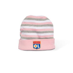 Baby Girl Slippers and Beanie Birth Kit - Olympique Lyonnais