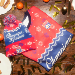 Unisex 24-25 Olympique Lyonnais Christmas Sweat