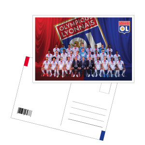Carte Postale Équipe OL 24-25