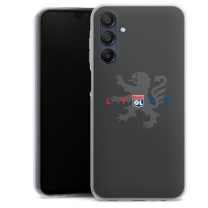 Coque de Téléphone Lion Anthracite Olympique Lyonnais