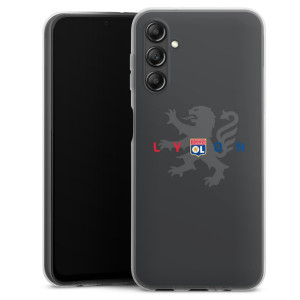 Coque de Téléphone Lion Anthracite Olympique Lyonnais