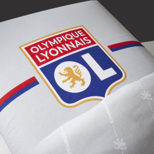 Olympique Lyonnais Skyline Bedding for 1 person