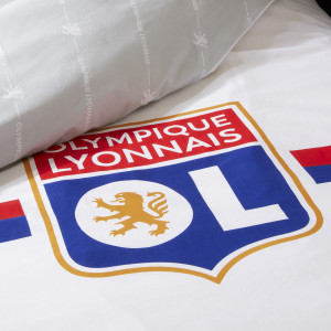 Olympique Lyonnais Skyline Bedding for 1 person