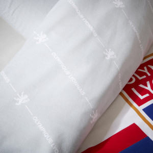 Olympique Lyonnais Skyline Bedding for 1 person
