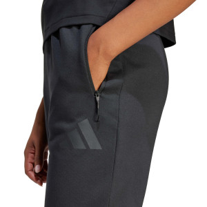 Pantalon Z.N.E. Noir Femme - Olympique Lyonnais