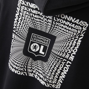 Unisex Hypnotic Carbon Hoodie - Olympique Lyonnais