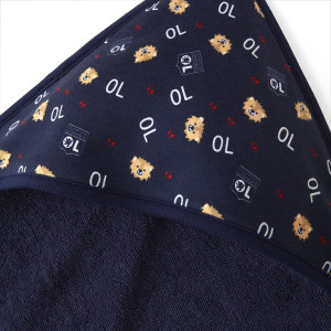 Baby Move Bath Cape - Olympique Lyonnais