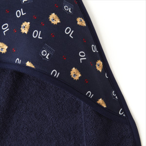 Baby Move Bath Cape - Olympique Lyonnais