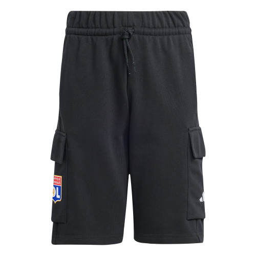 Short SL FT Noir Junior - Olympique Lyonnais