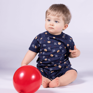 Baby Move T-Shirt / Shorts Set - Olympique Lyonnais