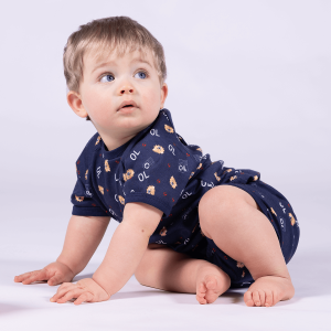 Ensemble T-Shirt / Short Baby Move - Olympique Lyonnais