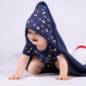 Baby Move Bath Cape - Olympique Lyonnais