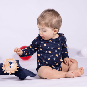 Baby Move Navy Blue Cuddly - Olympique Lyonnais