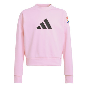 Ensemble de survêtement FI Rose et Gris Fille - Olympique Lyonnais
