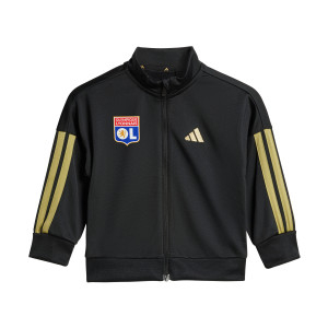 Baby's Black and Gold 3S Tracksuit Set - Olympique Lyonnais