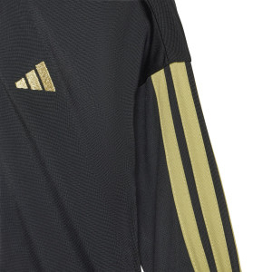 Baby's Black and Gold 3S Tracksuit Set - Olympique Lyonnais