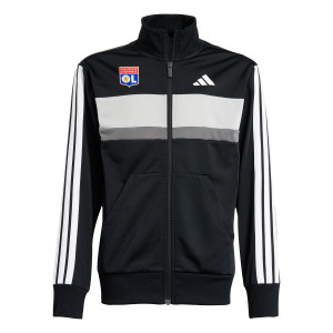 Ensemble de survêtement 3S TIBERIO Noir Junior - Olympique Lyonnais