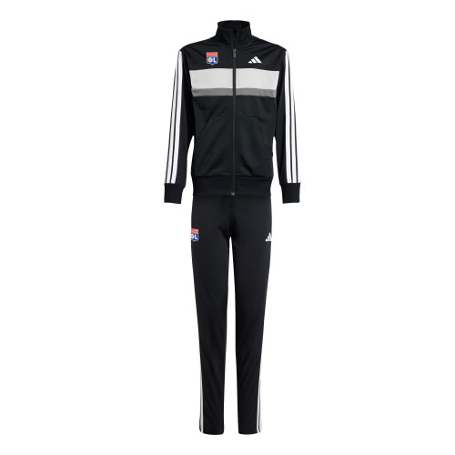 Ensemble de survêtement 3S TIBERIO Noir Junior - Olympique Lyonnais