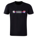 Unisex Ferveur Black T-Shirt