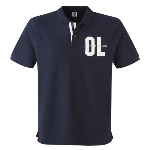 Polo OL Signature Mixte - Olympique Lyonnais
