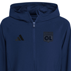 24-25 Junior's Navy Blue VT Jacket - Olympique Lyonnais