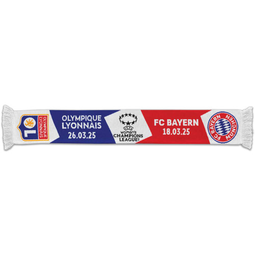 Olympique Lyonnais Féminin / FC Bayern Frauen - 24-25 UWCL Match Scarf