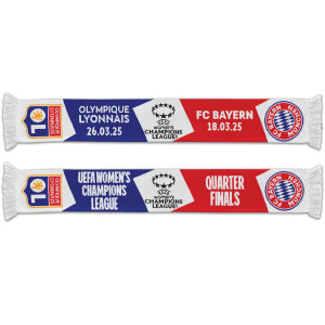 Olympique Lyonnais Féminin / FC Bayern Frauen - 24-25 UWCL Match Scarf
