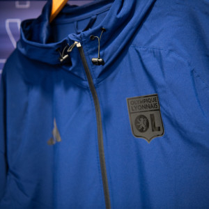 24-25 Unisex Navy Blue VT Jacket - Olympique Lyonnais