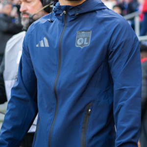 24-25 Unisex Navy Blue VT Jacket - Olympique Lyonnais