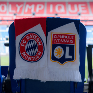 Olympique Lyonnais Féminin / FC Bayern Frauen - 24-25 UWCL Match Scarf