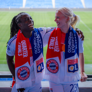 Écharpe Match Olympique Lyonnais Féminin / FC Bayern Frauen - UWCL 24-25