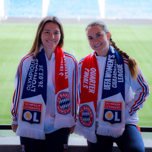 Écharpe Match Olympique Lyonnais Féminin / FC Bayern Frauen - UWCL 24-25