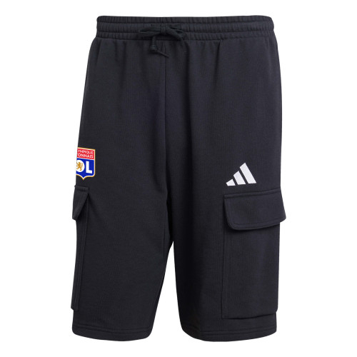 Men's Black FEELCOZY Shorts - Olympique Lyonnais