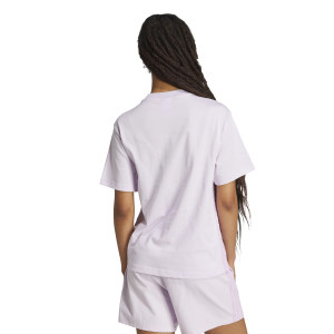 T-Shirt 3S Mauve Femme - Olympique Lyonnais