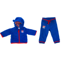 Baby Blue Sherpa Jacket + Jogging Pants