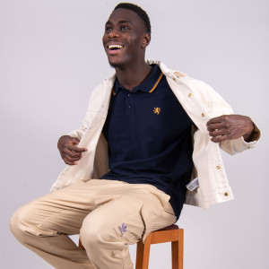Polo OL CultureClub Bleu Marine Homme - Olympique Lyonnais