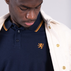 Polo OL CultureClub Bleu Marine Homme - Olympique Lyonnais