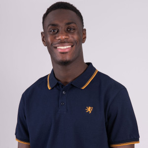 Men's Navy Blue OL CultureClub Polo - Olympique Lyonnais