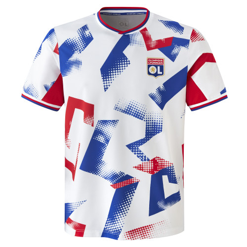 T-Shirt Training Fusion Blanc Homme - Olympique Lyonnais