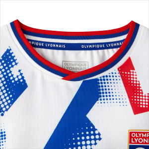 White Junior Training Fusion T-Shirt - Olympique Lyonnais