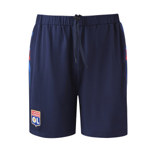 Short Training Fusion Bleu Marine Homme