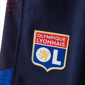 Navy Blue Junior Training Fusion Shorts - Olympique Lyonnais