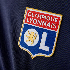 Navy Blue Men’s Training Fusion T-Shirt - Olympique Lyonnais