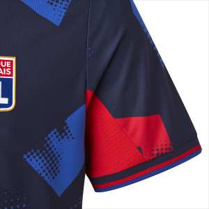 Navy Blue Men’s Training Fusion T-Shirt - Olympique Lyonnais