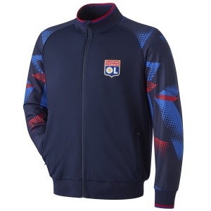 Navy Blue Men’s Training Fusion Jacket - Olympique Lyonnais