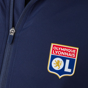 Navy Blue Men’s Training Fusion Jacket - Olympique Lyonnais