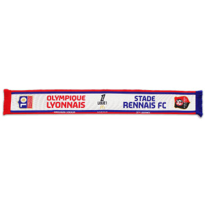 24-25 Match Scarf OL / Stade Rennais